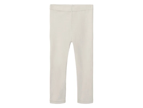 Lil\' Atelier leggings turtledove melange i uld modal rib