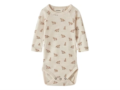 Lil\' Atelier body turtledove med små ræve