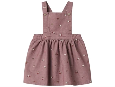 Name It elderberry twill blomstret skirtall