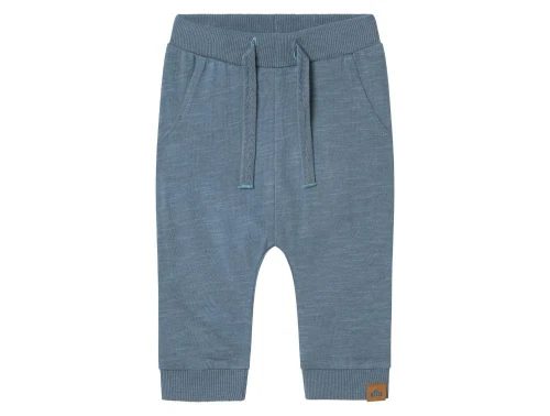 bukser fra Name It i farven blue mirage set forfra