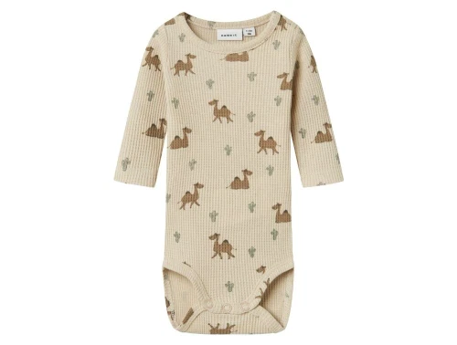 body fra Name It i peyote med kamelprint
