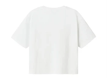 name it t-shirt i hvid med pokemon badge og print, set bagfra