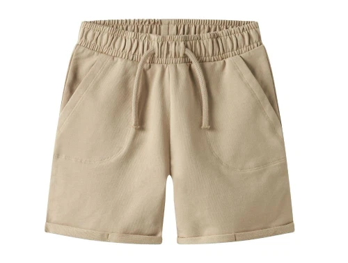 Shorts fra Lil\' Atelier i irish cream med sidelommer og justerbar talje