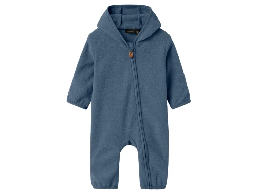 Name It køredragt i vintage indigo set forfra