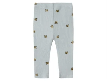 Leggings set bagfra fra Name It i pearl blue med bi-print