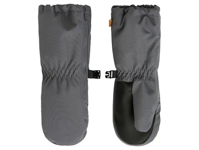 Lil' Atelier luffer i grå poppy seed med teddyfor