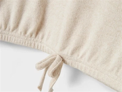 Name It hoodie detalje med elastik kant