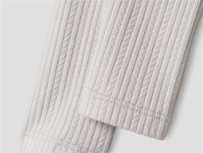 lil atelier leggings lysegraa med flaeser