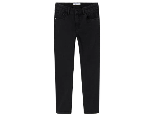 Name It jeans black denim med fleece inderside