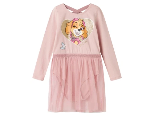 Gymnastikdragt i rosa (burnished lilac) med Paw Patrol motiv fra Name It