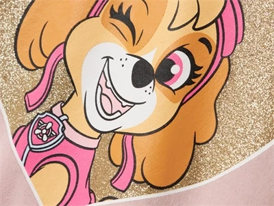 Gymnastikdragt i rosa (burnished lilac) med Paw Patrol motiv fra Name It