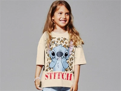 Name It t shirt i beige på barn