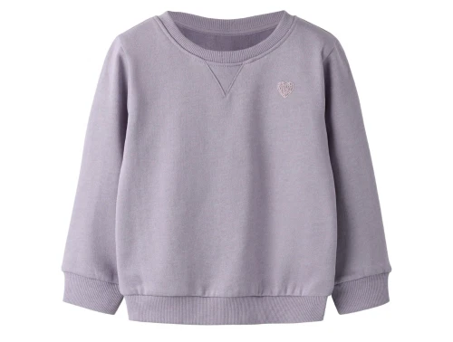 Name It sweatshirt shadow med bilmotivName It sweatbluse med lille broderet hjerte