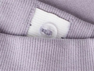 Name It sweatpants lavender gray med flæser