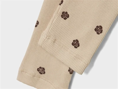 name it leggings peyote med blomsterprint