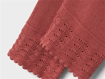 Lil\' Atelier bukser withered rose med blondekant