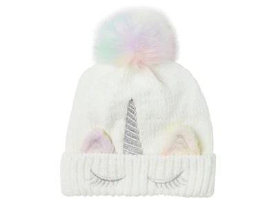 Name It hue i snow white med enhjørning og pompon set forfra