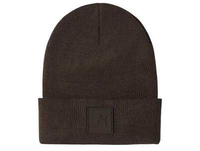 Name It beanie seal brown med badge