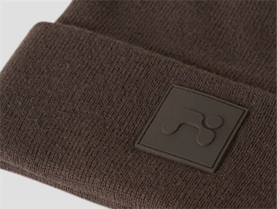 Name It beanie seal brown med badge