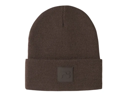 Name It beanie seal brown med badge