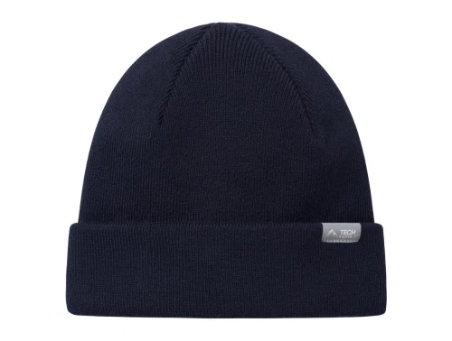 Name It beanie dark sapphire med refleksdetalje
