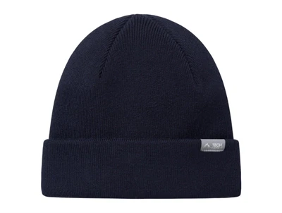 Name It beanie dark sapphire med refleksdetalje