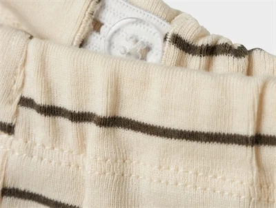 Lil\' Atelier bukser turtledove med striber og bindesnor