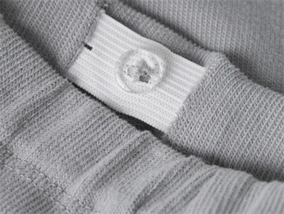 Lil\' Atelier bukser i grå nuance med lommer og snøre