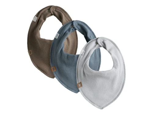 3-pak savlesmække fra Name It i farverne walnut, pearl blue og blue mirage