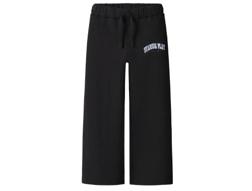 Name It sweatpants sort med stadium print