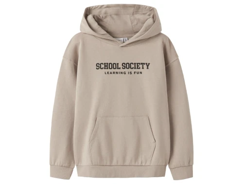 Name It hoodie island fossil med smiley print