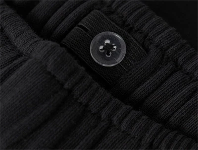 Name It sweatpants i sort med logo print og elastik i taljen