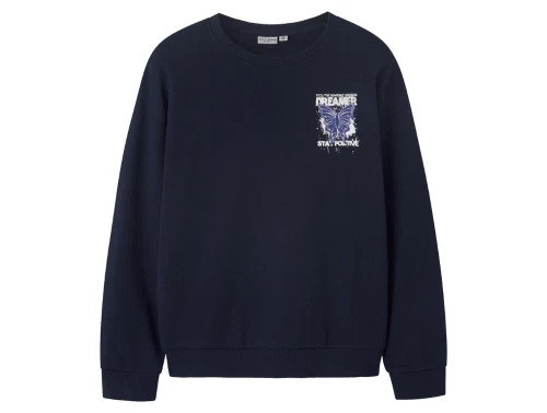Name It sweatshirt navy blazer med sommerfugl print