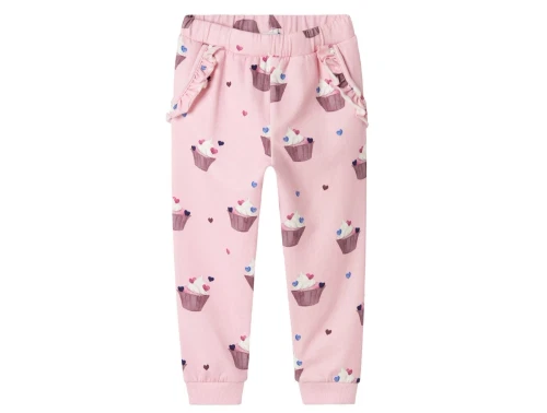 name it mini bukser sweet dreams med cupcakeprint og flæser