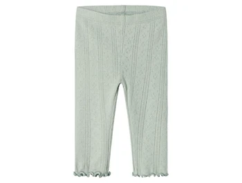 Name It leggings i aqua gray set forfra