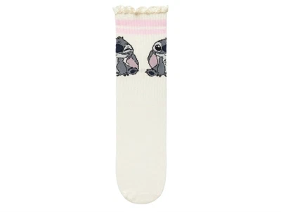 Name It strømper cloud dancer med Stitch print