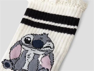 Name It strømper cloud dancer med Stitch
