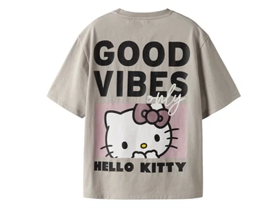 Name It t-shirt island fossil med Hello Kitty print