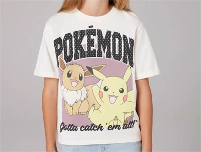 Name It t-shirt cloud dancer med Pokémon print