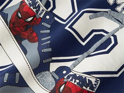 Name It MINI sweatshirt i blå nuance med Spiderman print