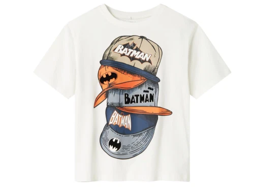 Name It t-shirt cloud dancer med Batman print