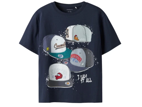 Name It t-shirt navy med Among Us print