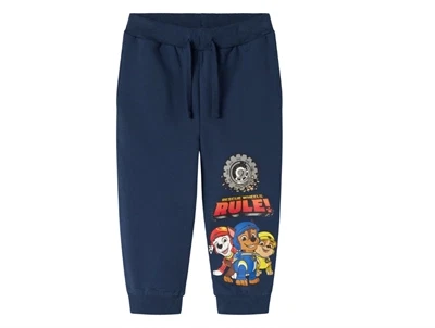 Name It MINI bukser i mørkeblå nuance med Paw Patrol print