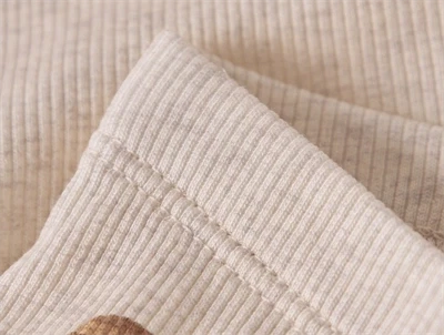 Name It leggings i beige nuance med agernprint