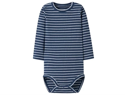 Name It body insignia blue med striber