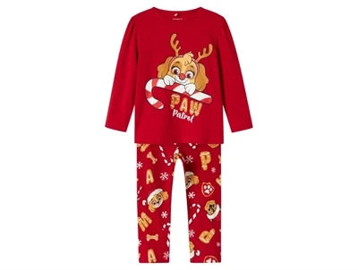 Name It Paw Patrol pyjamas barbados cherry med julemotiv