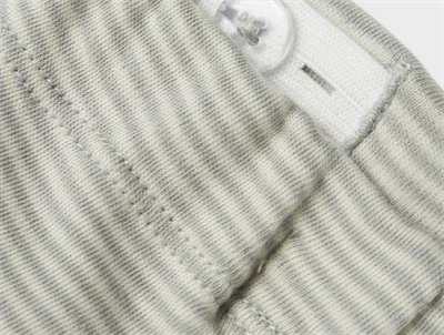 Lil\' Atelier BABY bukser i lysegrøn nuance med striber og forlommer