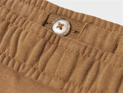 Lil\' Atelier MINI bukser i beige nuance med snøre og sidelommer