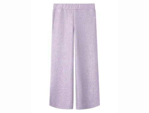 Name It glimmerbukser i lavendula med elastik i taljen