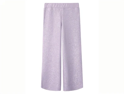 Name It glimmerbukser i lavendula med elastik i taljen